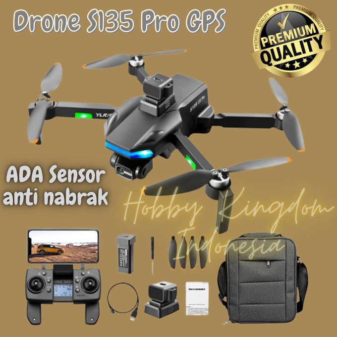 RC Drone Kamera S135 Pro GPS Profesional Drone Terbaik