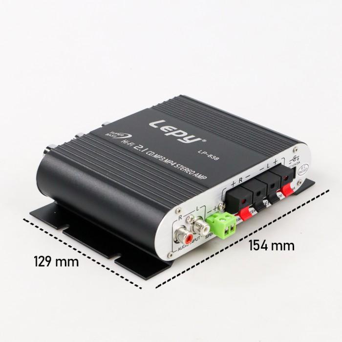 Lepy Amplifier Audio Subwoofer Speaker Pasif Home Theatre Stereo