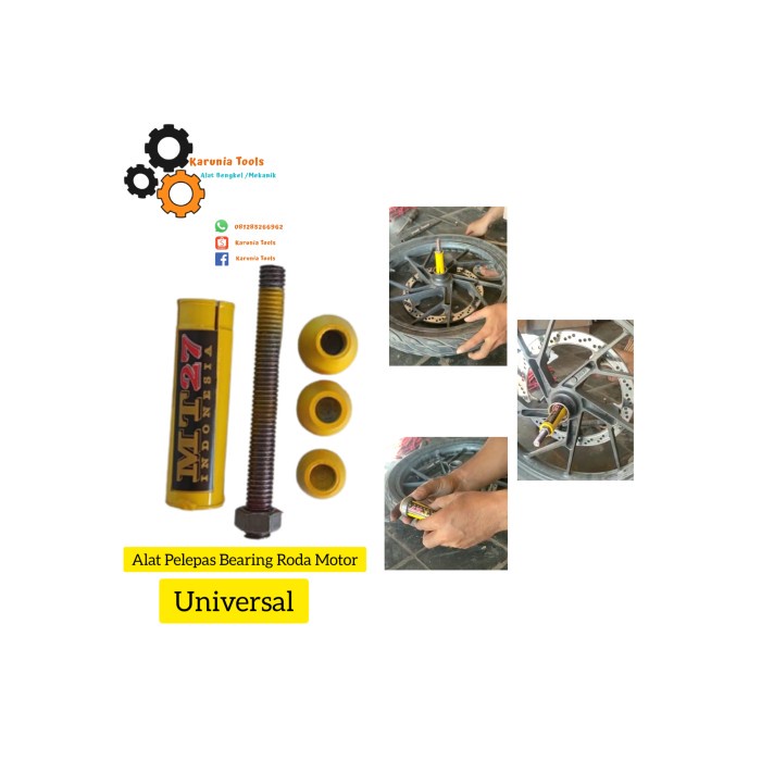 Alat Pelepas Bearing Roda Motor - Treker Bearing Remuk