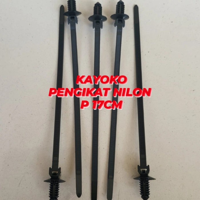 

NYLON PLASTIK PENGIKAT KABEL KLIP PANAH / INSULOCK TO KABEL BODY 5PC terbaik