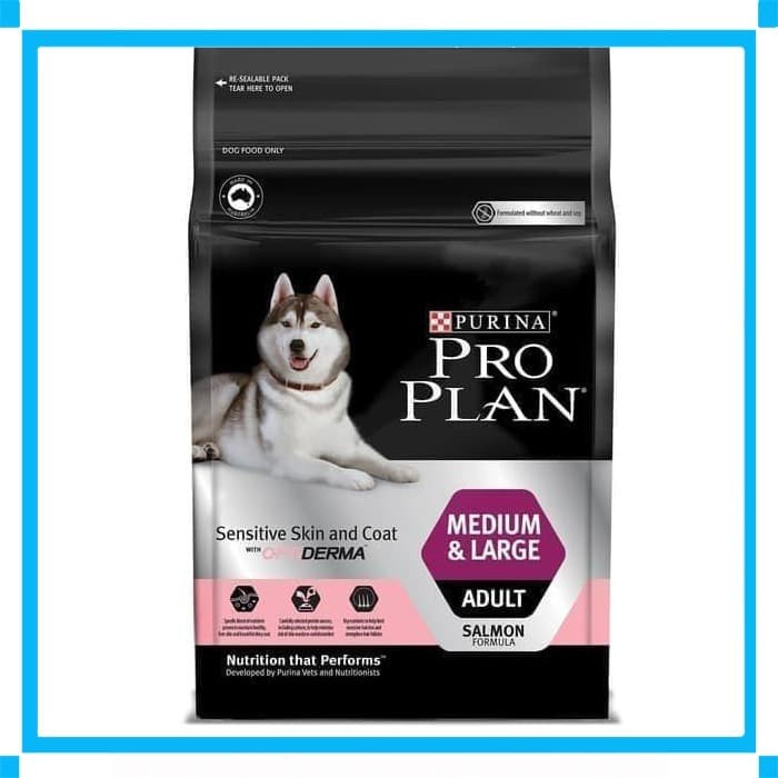 DISKON SPESIAL PROPLAN ADULT MEDIUM & LARGE SENSITIVE SKIN 12KG TERBARU