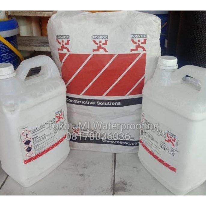 FOSROC Waterproofing Brushbond Flex, 30 kg Set