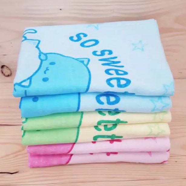 TERLARIS HANDUK BAYI LEMBUT UKURAN 60x110 IVORY HALUS - HANDUK MANDI ANAK serbuuu 