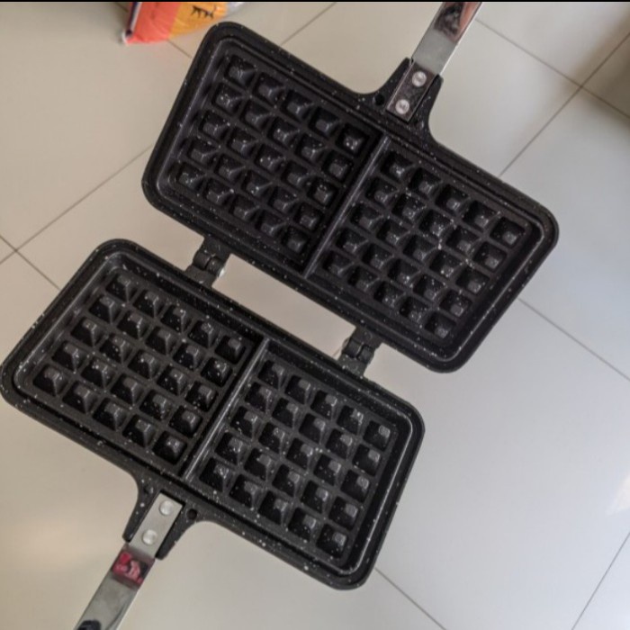Terlaris Cetakan Waffle Kompor Belgian Waffle Anti Lengket Waffle Maker