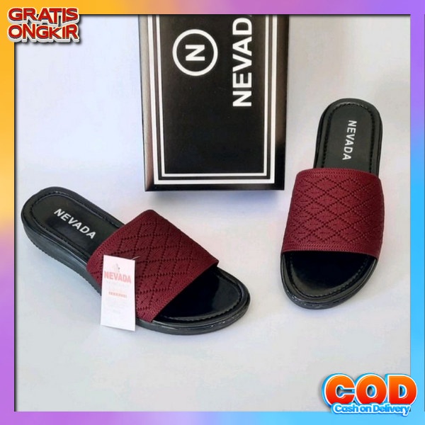 Sandel Bahan Elastis Sanda Dewasa Wanita Sendal Cewek Cantik Andal Wamita Trendy Sdal Kondangan Send