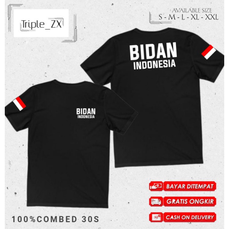 KAOS BIDAN INDONESIA