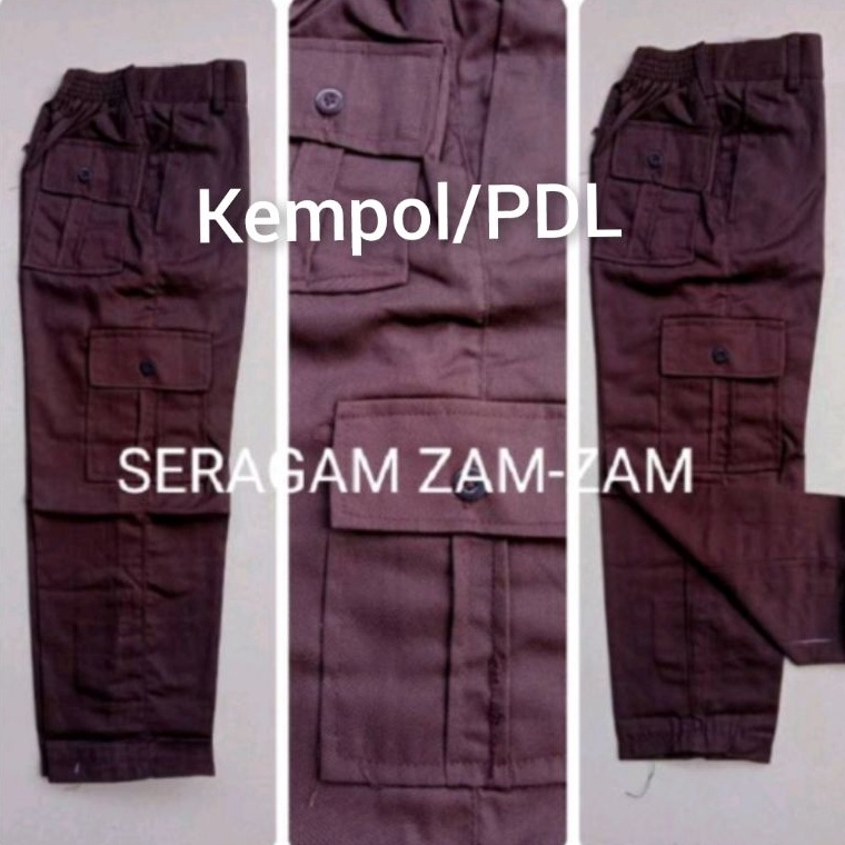 FLASH SALE Seragam sd smp sma pramuka panjang pdl,merah,hitam,putih,hijau,biru,coklat biasa seragam 