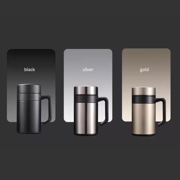 Tumbler Coffee Mug Coffee Tea Cup Stainless Steel 400Ml (Hn22)