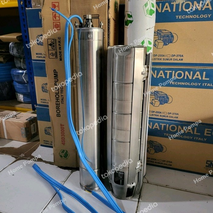 POMPA SATELIT HCL 4HP 3PHASE POMPA SUBMERSIBLE HCL 6SP30/3