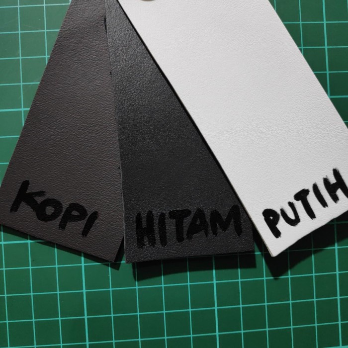 

BAHAN KAIN KULIT IMITASI SINTETIS DOFF TEBAL JUAL PER METER