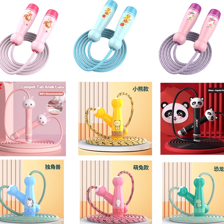 Terlaris IeI skipping anak/lompat tali anak/Skipping Olahraga/Olahraga lompat tali/Tali Skipping/Ski