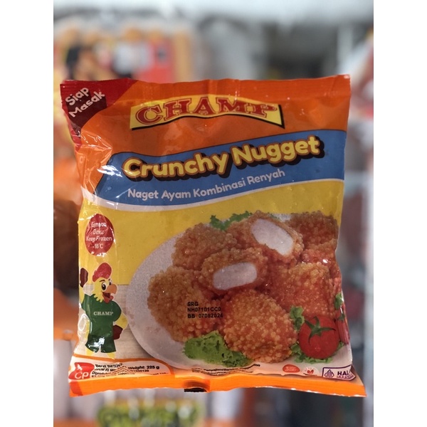 

Champ Crunchy Nuget 225gr