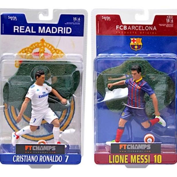 ACTION FIGURE/PAJANGAN/MAINAN FTCHAMPS REAL MADRID CRISTIANO RONALDO 7