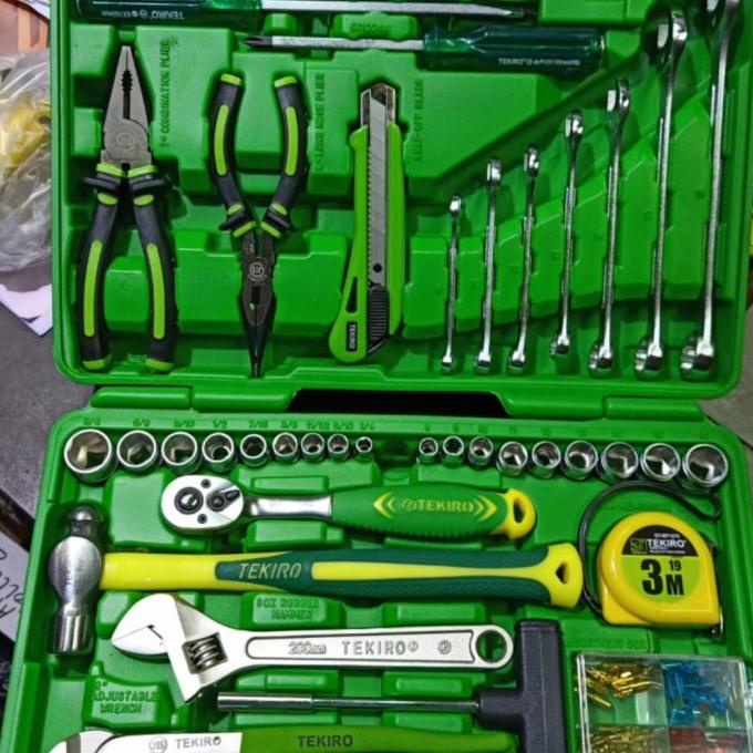 Tool Kit Set Tekiro / Tekiro Mekanik Tool 60 Pcs