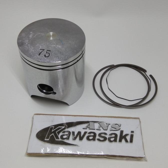 1 Set Piston Seher B75 + Ring Seher Ninja Rr R Original Kawasaki
