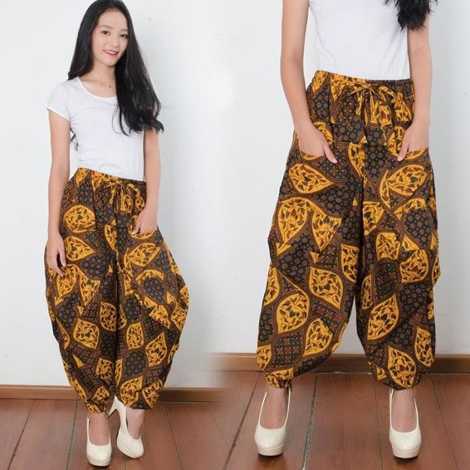 Big Sale Joyce Celana Aladin Pants Celana Panjang Long Pants Batik Stok Terbatas