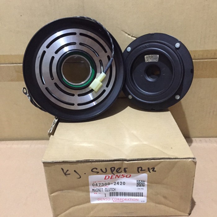 MAGNETIC CLUTCH KIJANG SUPER R12 DENSO AC MOBIL PULLY KOMPRESOR PULLEY terpopuler