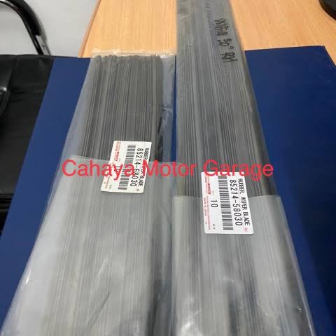 Karet Wiper Blade Rubber Wiper Alphard Transformer Vellfire Original ready
