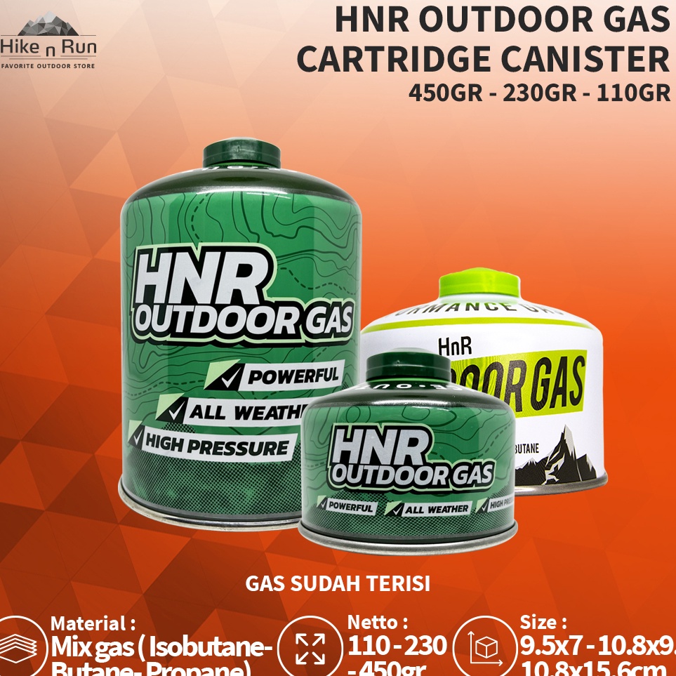 ✬DqT Gas Canister 110gr Ultralight Hike n Run ✴ ✯