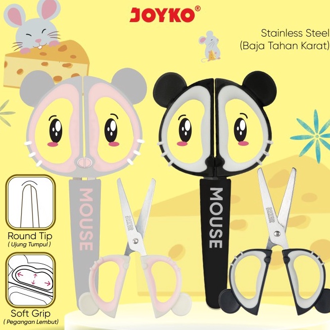 

➼Pasti Murah➠ Gunting Scissors Joyko SC-27 Mouse P77 ✷