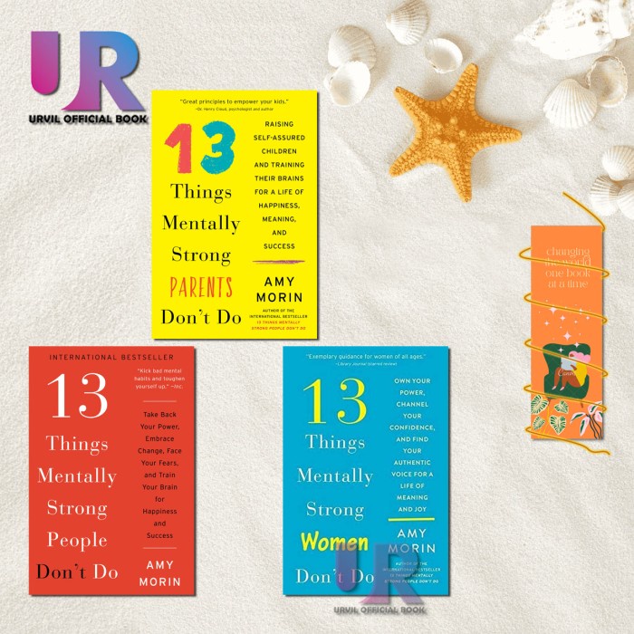 

Most Gifted_versi Eng/Indo_*13 Things Mentally Strong ( 3 Book ) By Amy Morin-aj