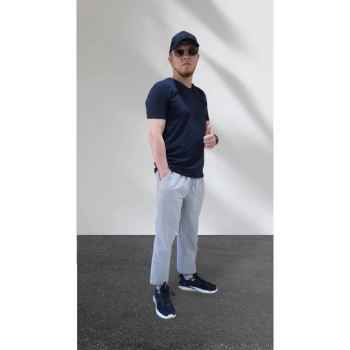 Manchu Celana Santai Linen 7/8 Celana Santai 7/8