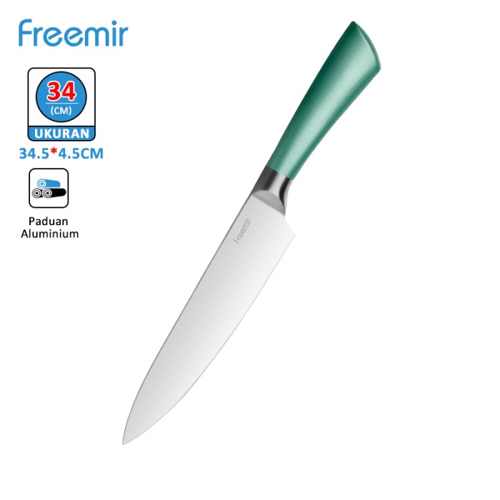 Freemir Pisau Buah Stainless Steel/Pisau Daging Besar/Pisau Koki