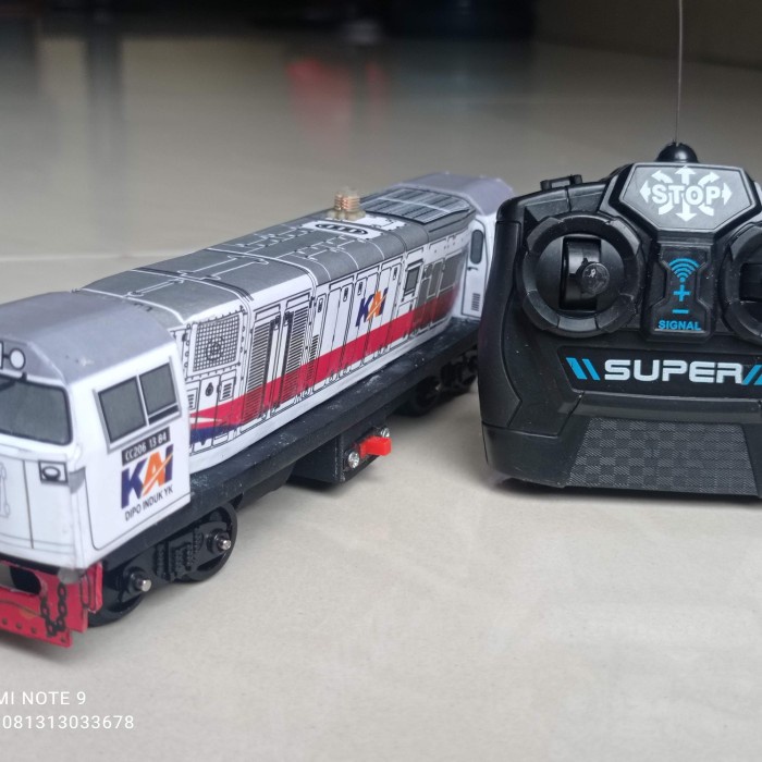 DISKON SPESIAL RC KERETA API INDONESIA CC206 REMOT CONTROL TERLARIS