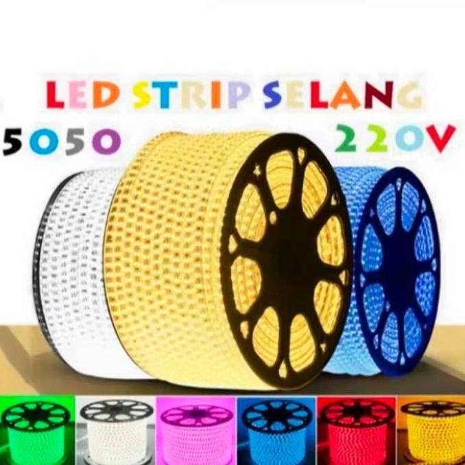 Lampu Led Selang 5050 Lampu Selang Led 5050 1 Roll 100 Meter