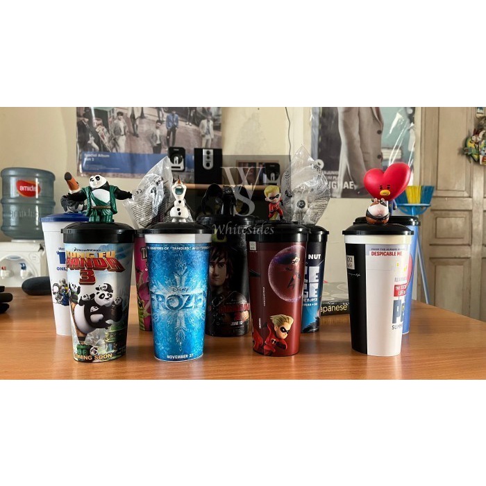 DISKON SPESIAL TOOTHLESS - HOW TO TRAIN YOUR DRAGON 1 2 3 TUMBLER LIGHT FURRY XXI CGV TERLARIS