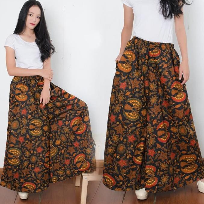 Celana Kulot Rok Erisa Jumbo Batik Wanita Limited Edition