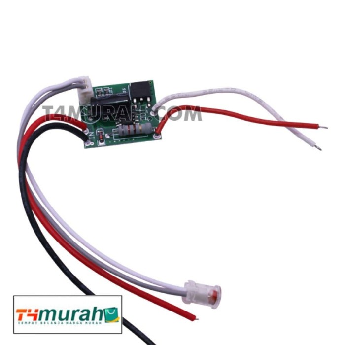 Saklar Sensor Cahaya Photocell Otomatis Siang Malam DC 3-30V ready