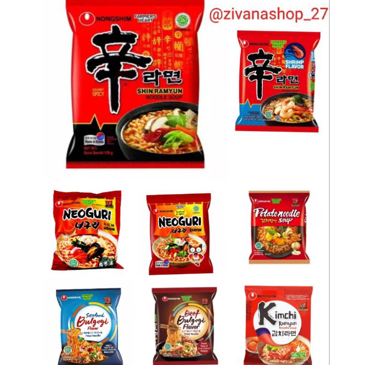 

★★★★ Promo Nongshim Shin Ramyun 120 gram exp Oktober ➮➟✤