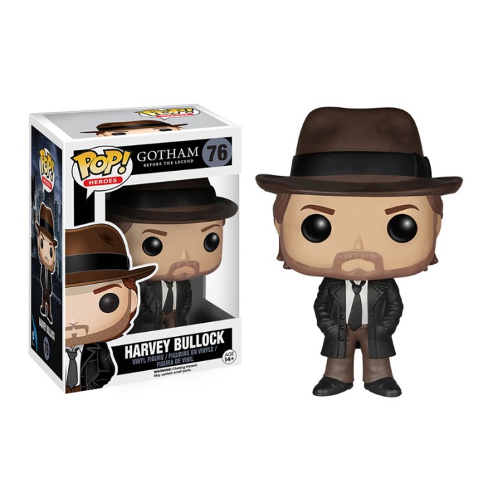 DISKON SPESIAL FUNKO BATMAN - GOTHAM - HARVEY BULLOCK - POP VINYL - 6247 TERLARIS