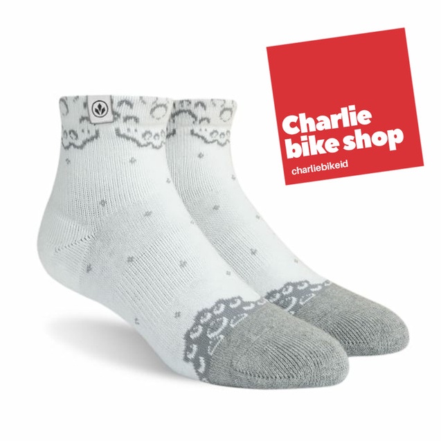 Paling Murah Kaos kaus kaki Wanita STAYCOOL SOCKS Baby White Women Knit Sock ♠