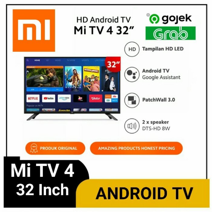 Xiaomi Android Tv 32 Inch Xiaomi Mi Tv 4 32" Smart Tv 32 Inch Xiomi