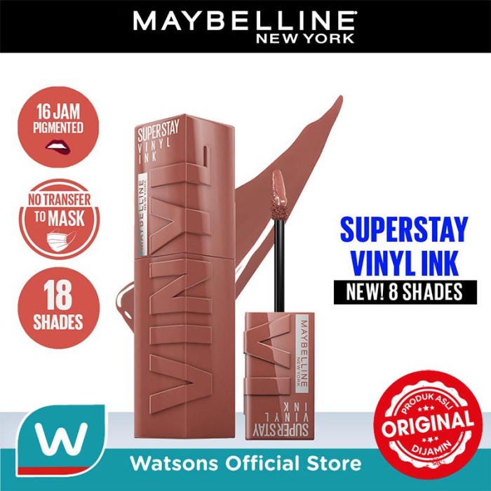 Maybelline Superstay Vinyl Ink Tint Lip 120 Punchy