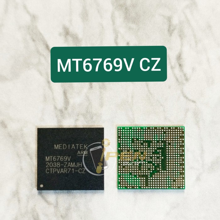 Terlaris Ic Cpu Mt6769V Cz Redmi Note 9 Xiaomi Original New Tested Mt 6769V