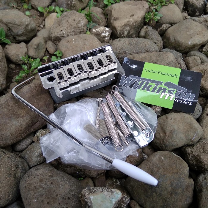 Tremolo Gitar Wilkinson WOV-60 2 Pivot Point Big Block By Gotoh