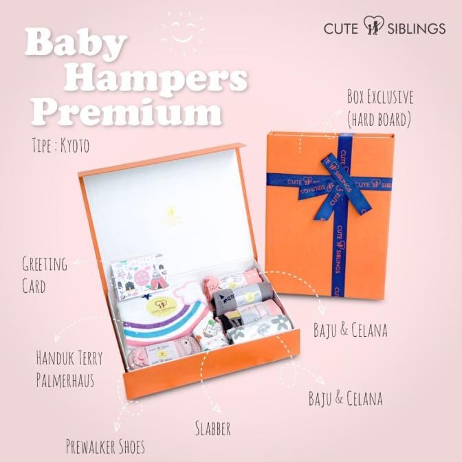 

Baby Hampers / Baby Gifts / Kado Bayi / Kado Lahiran - KYOTO