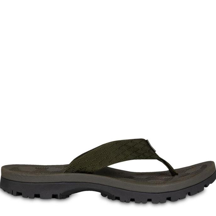 EIGER BHARDEV PINCH SOLE OLIVE SANDALS