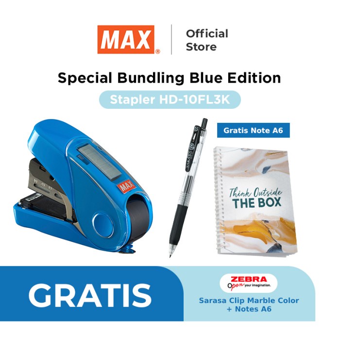 

Bestseller Max Stapler Hd-10Fl3K Sky Blue