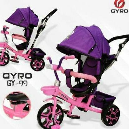 sepeda roda tiga/sepeda stroller roda 3 GYRO NEW/Jok bisa diputar
