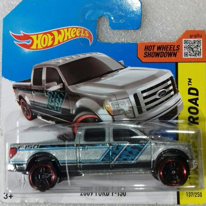Hot Wheels 2009 Ford F-150. Short Card HW Off-Road Series 2014. Silver