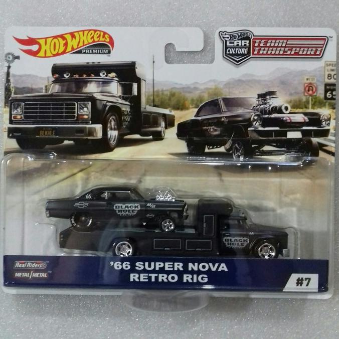 Hot Wheels Premium 66 Super Nova Retro Rig. Car Culture Team Transport
