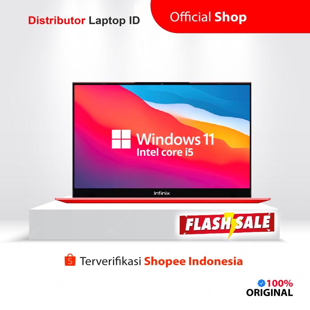 LAPTOP INFINIX INBOOK X2 - [ RAM 8GB SSD 512GB ] Core i5 1155G7 14 Inch IPS Windows 11