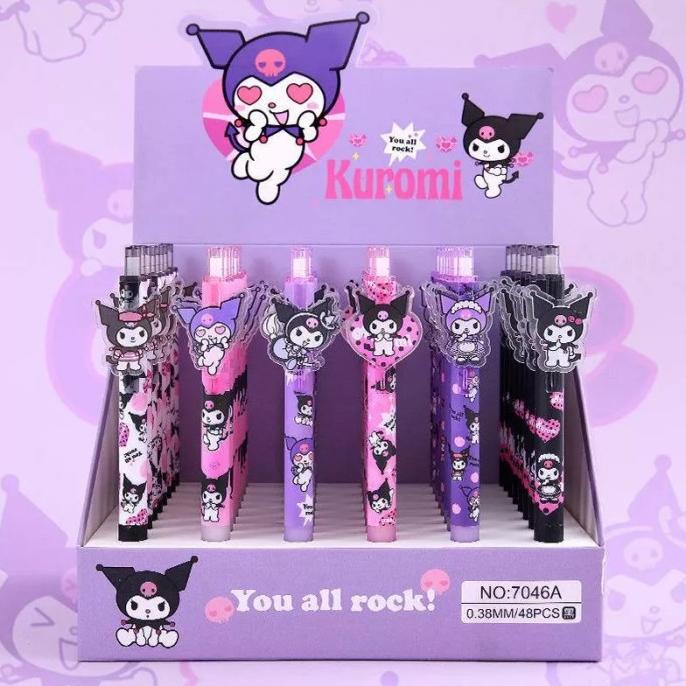 

LBK Pulpen Sanrio Kuromi / Pulpen Karakter Kuromi