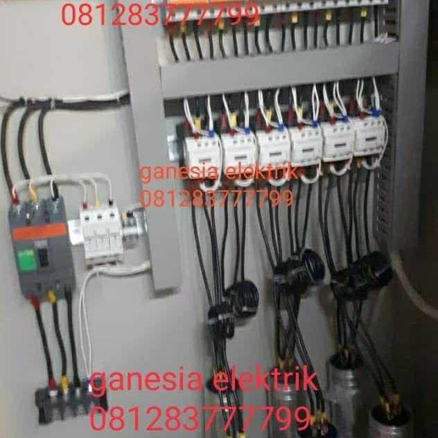 Panel Listrik Kapasitor Bank 6 Step 33Kva Kapasitas 30Kvar 33Kva