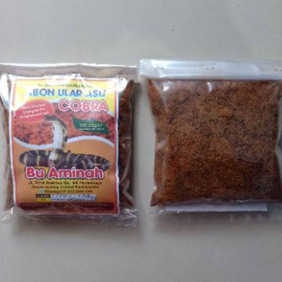 

(Q➲ W✪L) ABON ULAR COBRA IBU AMINAH isi 200 gramlangsung.kiriim❣!