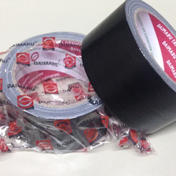 

(♡WT.♫I) LAKBAN KAIN HITAM DAIMARU 2 INCH / CLOTH TAPE - kekiniian..!